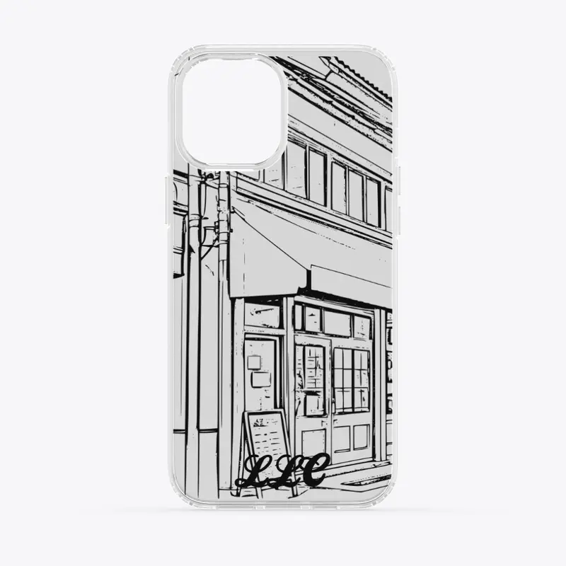 Café iPhone Clear Case